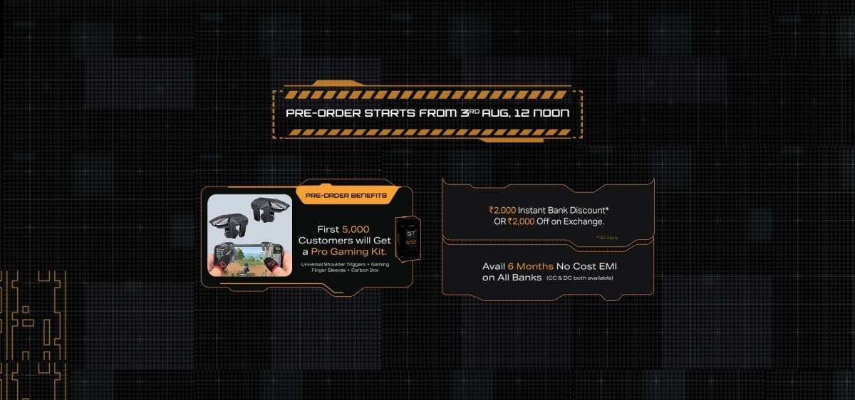 Το Infinix GT 10 Pro βρίσκεται σε προπαραγγελία στην Ινδία