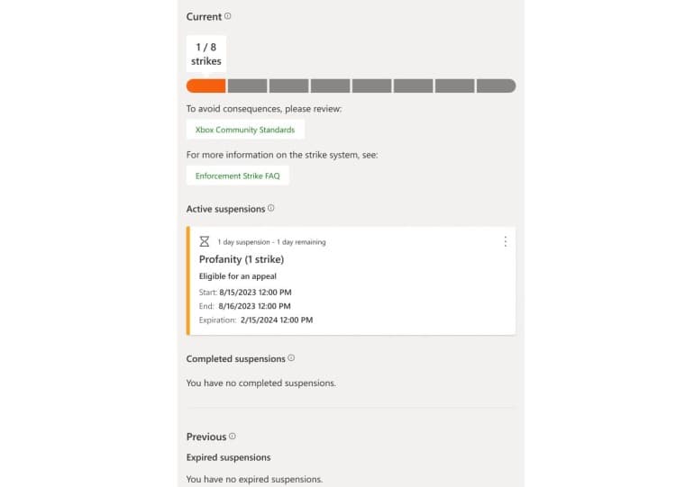 , Η Microsoft αποκαλύπτει νέο σύστημα απεργίας επιβολής Xbox που μοιάζει με DMV με βάση τη σοβαρότητα των ενεργειών, TechWar.gr