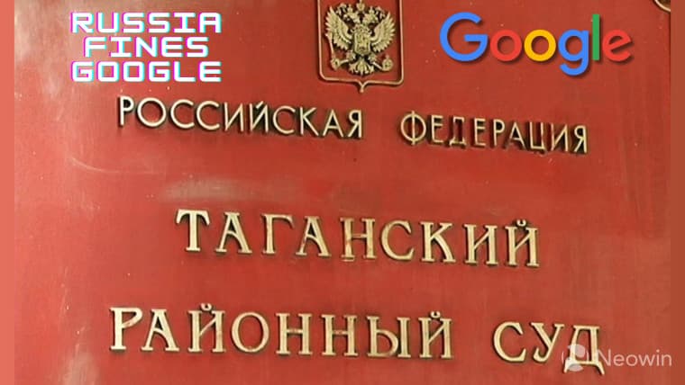 Russia fines Google