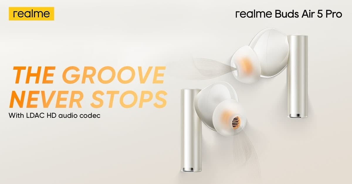 , Η σειρά Realme Buds Air 5 θα κυκλοφορήσει παγκοσμίως στις 23 Αυγούστου, TechWar.gr