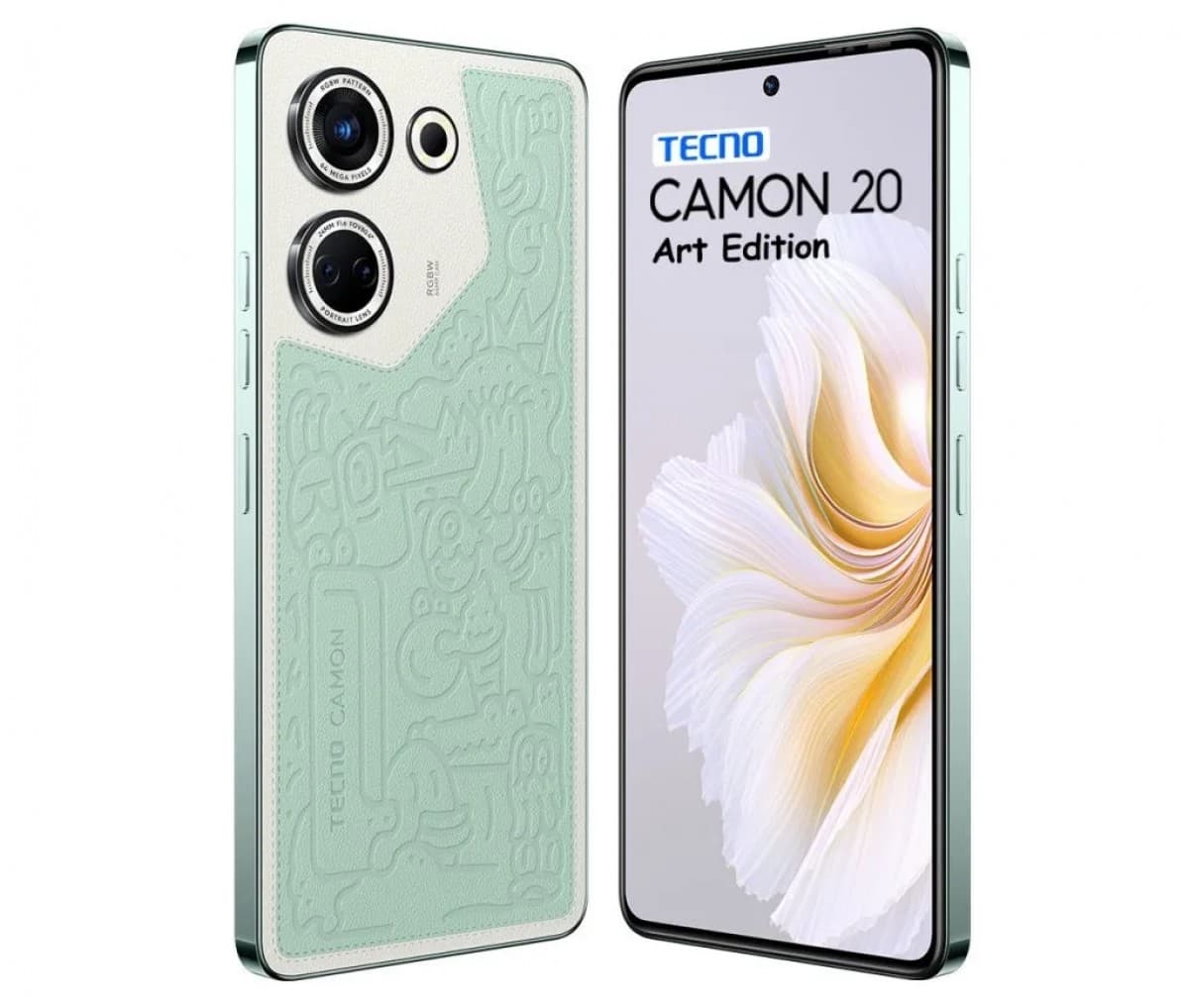 , Το Tecno Camon 20 αποκτά μια funky Art Edition Avocado, TechWar.gr