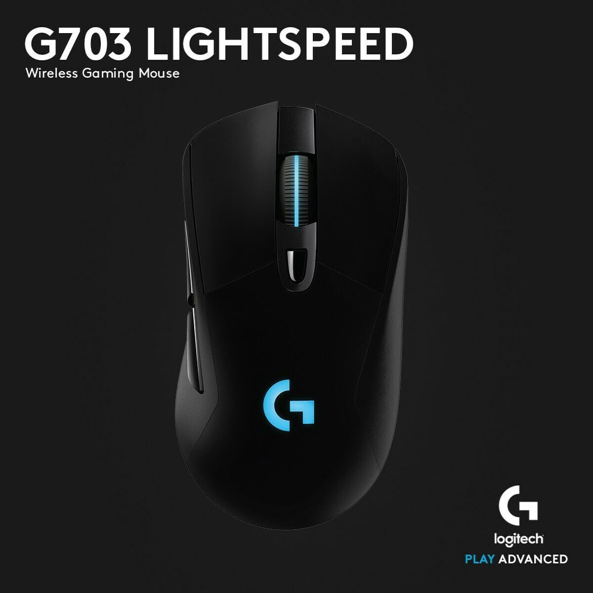[#Ιστορικό_Χαμηλό] Logitech G703 LIGHTSPEED Hero : Ασύρματο ποντίκι επιδόσεων, με αισθητήρα 16000DPI και συμβατό με PowerPlay, στα 58.8€!