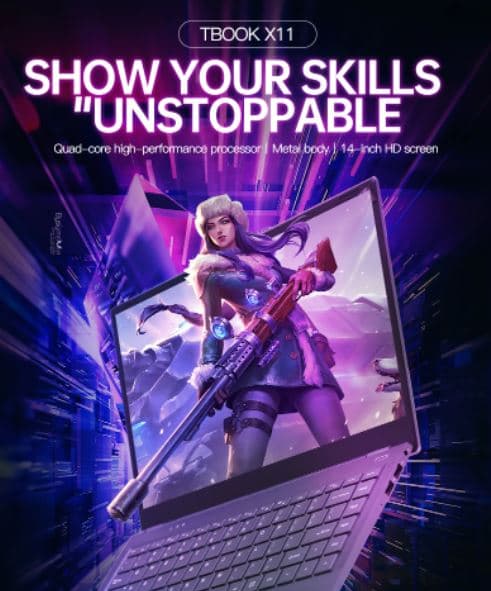[#Ιστορικό_Χαμηλό] T-Bao TBOOK X11 - Νέο 14άρι laptop με Ryzen 5 και 8/256GB στα 448.9€!!