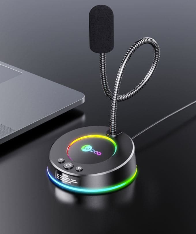 , Lenovo Lecoo MC01 – Ενσύρματο Επώνυμο μικρόφωνο με φωτάκια και μπλιμπλίκια στα 11,9€!, TechWar.gr