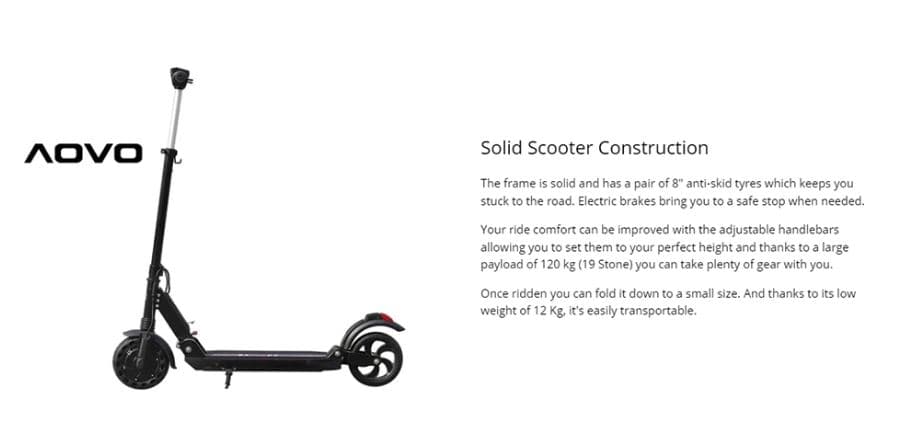 , AOVOPRO ES40 – Η πιο οικονομική πρόταση της AOVOPRO σε πατίνι έως 350W (25χλμ/ώρα – 25χλμ αυτονομία – αντοχή έως 120κιλά), TechWar.gr