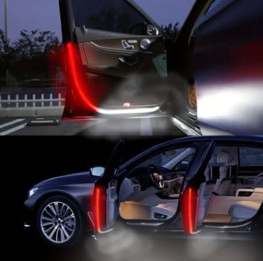Ομορφιά και Ασφάλεια - Σετάκι με LED strips για τις πόρτες του αυτοκινήτου σου στα 12.3€!
