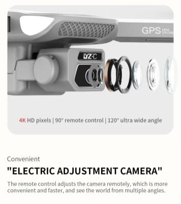 , LYZRC L500 PRO : Foldable Drone με GPS, εμβέλεια 1200 μέτρα, 4k κάμερα και 2 μπαταρίες, στα 72.6€, TechWar.gr