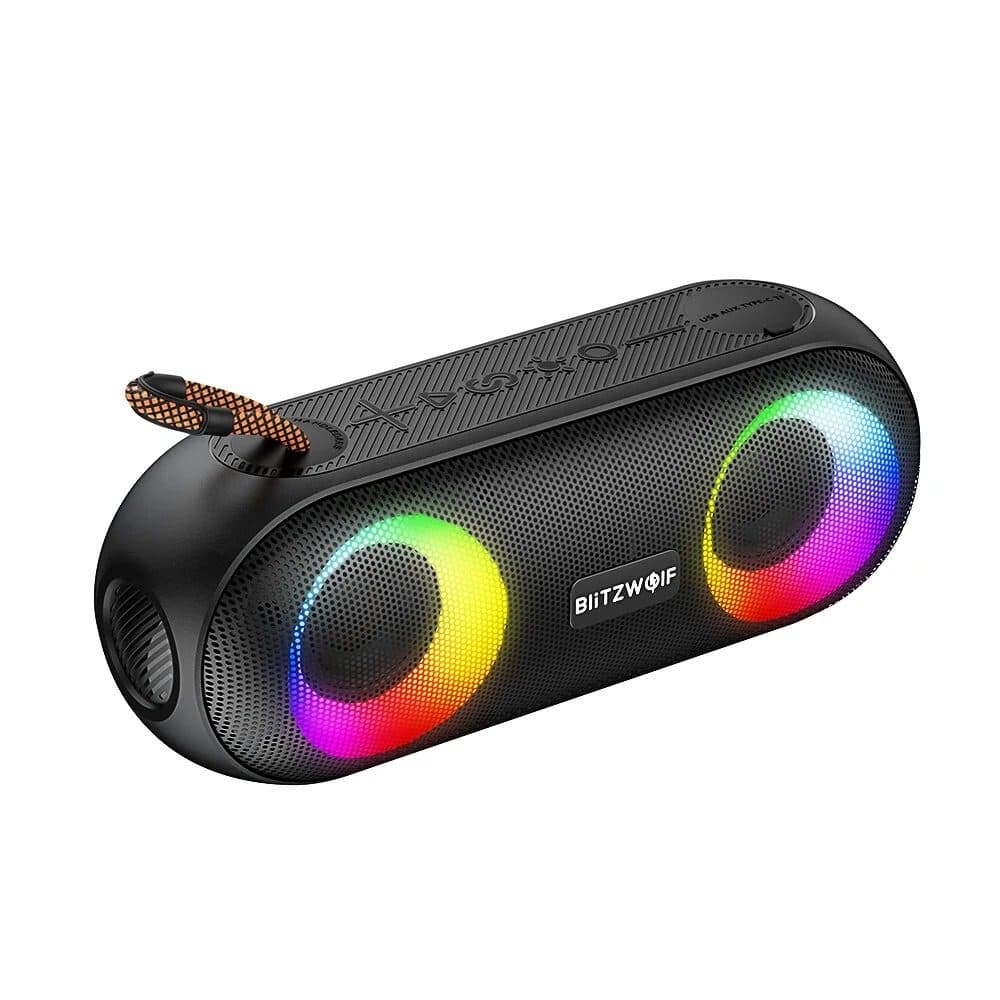 BlitzWolf BW-X11 : Αδιάβροχο bluetooth ηχείο 20W με LED και αυτονομία 6 ωρών στα 31.2€!