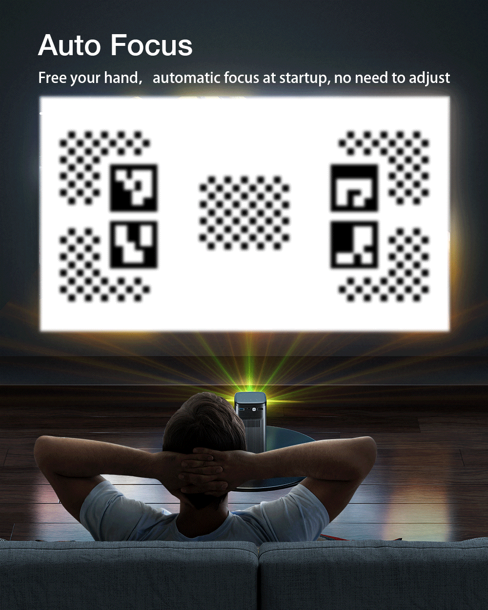 , BlitzWolf BW-VT2 ProMax : Μικροσκοπικός DLP, Smart προβολέας, με ενσωματωμένη μπαταρία στα 211.2€!, TechWar.gr