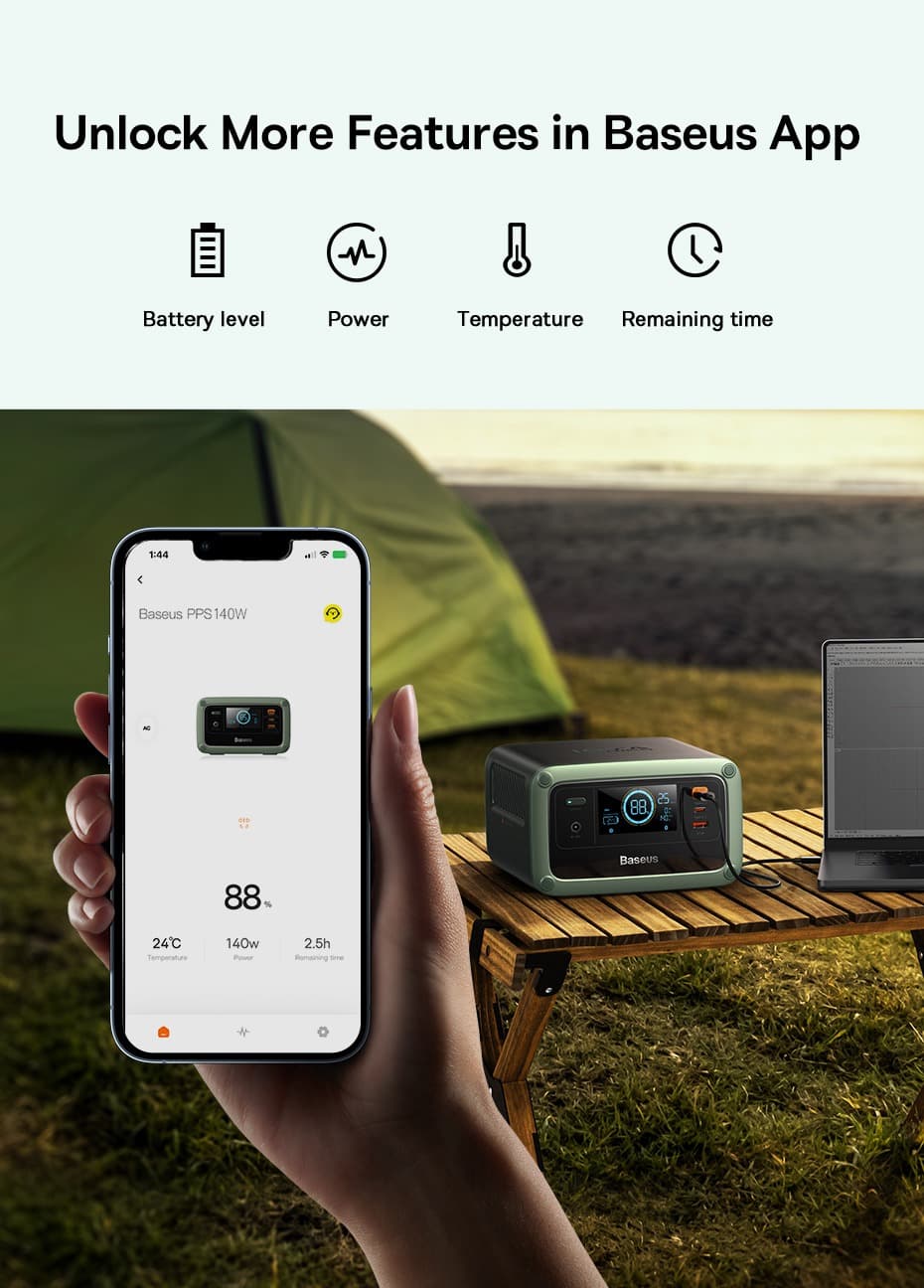 , [#Ιστορικό_Χαμηλό] Η Baseus θολώνει τη γραμμή ανάμεσα σε Power Bank και Power Station, με την νέα φορητή μπαταρία 48.000mAh με 140W παροχή!, TechWar.gr