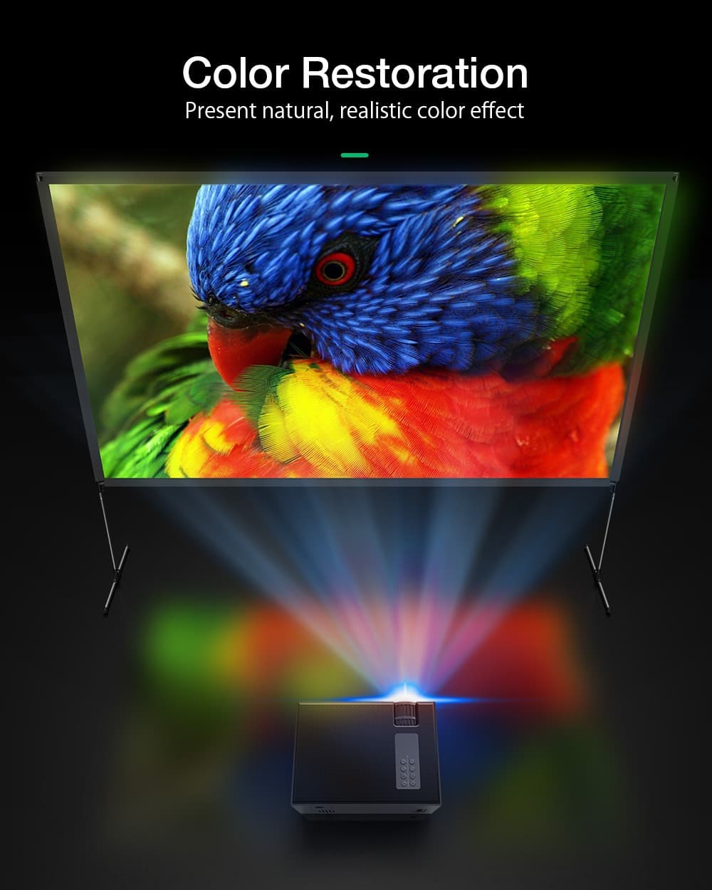 , BlitzWolf BW-VS6 : Πτυσσόμενο πανί προβολέα 80″ ή 100″ της Blitzwolf, με τιμές απο 49.5€ απο Τσεχία!, TechWar.gr