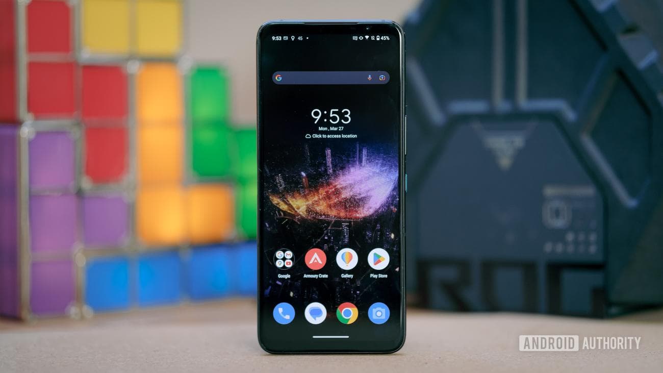 Μπροστινά όρθια φώτα tetris ASUS ROG Phone 7