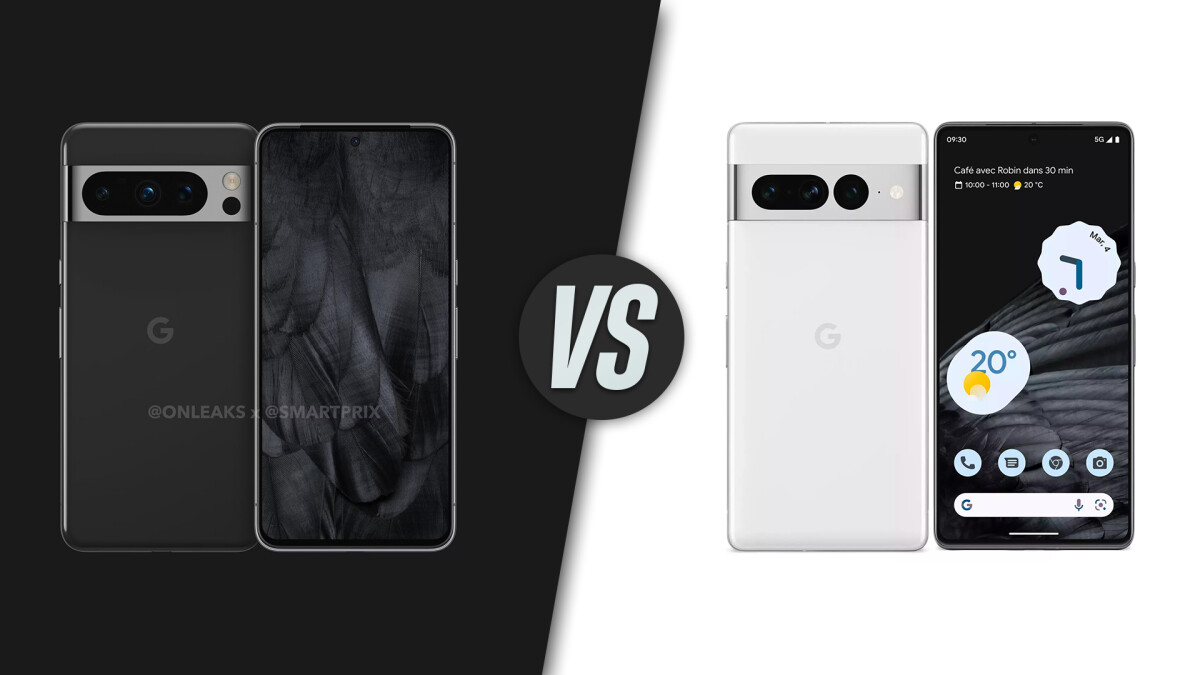 Pixel 8 Pro vs Pixel 7 Pro
