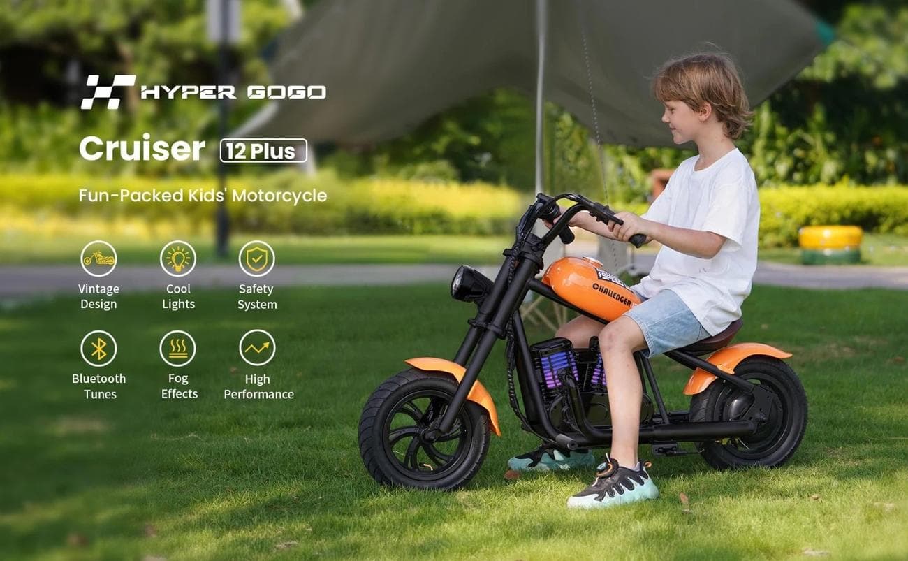 HYPER GOGO Cruiser : Κάνε το παιδί σου κάγκουρα, με αυτή την τρομερή ηλεκτροκίνητη Chopper!