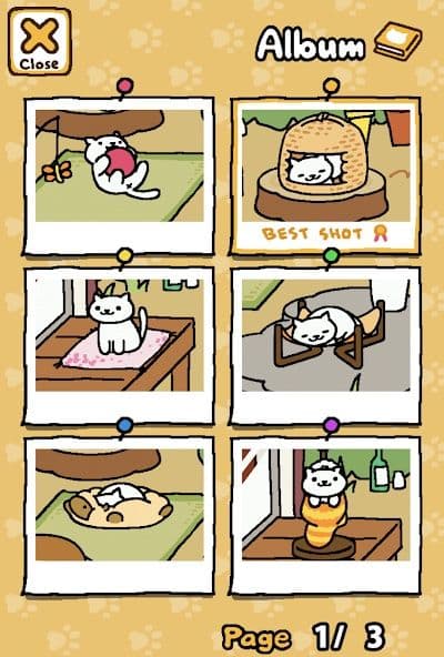 best-idle-games-android-neko-atsume-kitty-collector-album