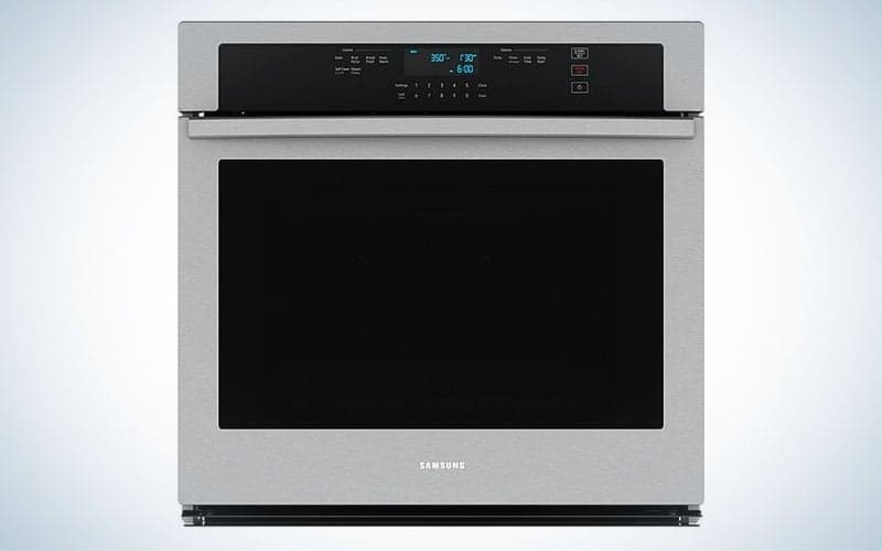 Samsung 30â Built-in Single Wall Oven is the best smart wall oven.