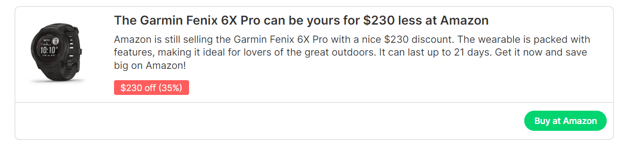 , Η γλυκιά προσφορά της Amazon για το premium Garmin Fenix ​​6X Pro είναι ακόμα ζωντανή, TechWar.gr