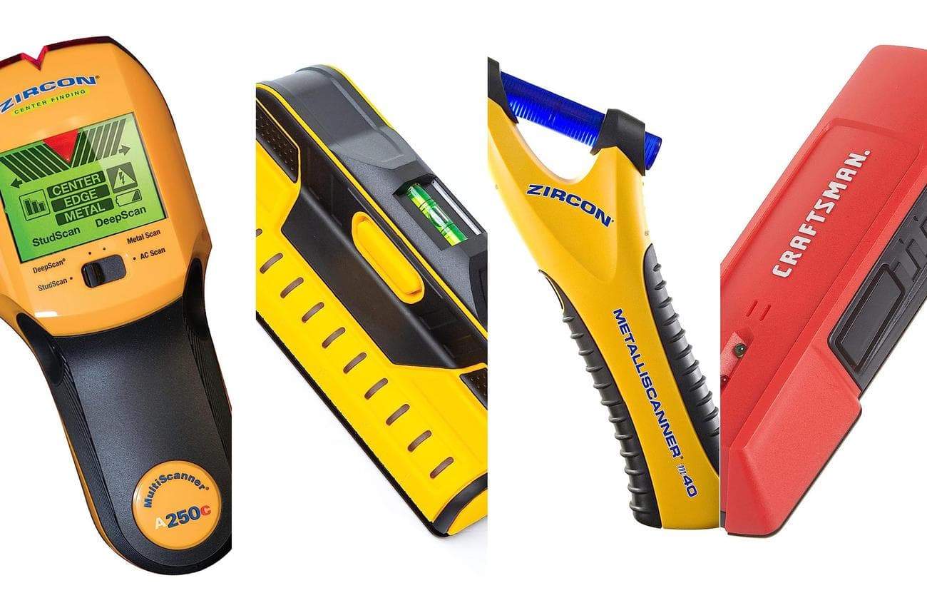 The best stud finders composited