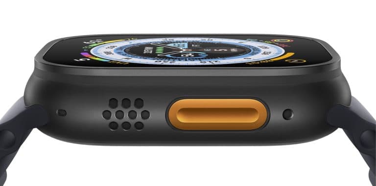 Apple Watch Ultra 2 με σκούρο φινίρισμα