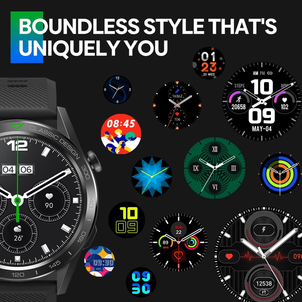 , Zeblaze Btalk 3 : Smartwatch με HD οθόνη 1.39″ , 300+ watchfaces και αυτονομία 14 ημερών, με 45.3€!, TechWar.gr
