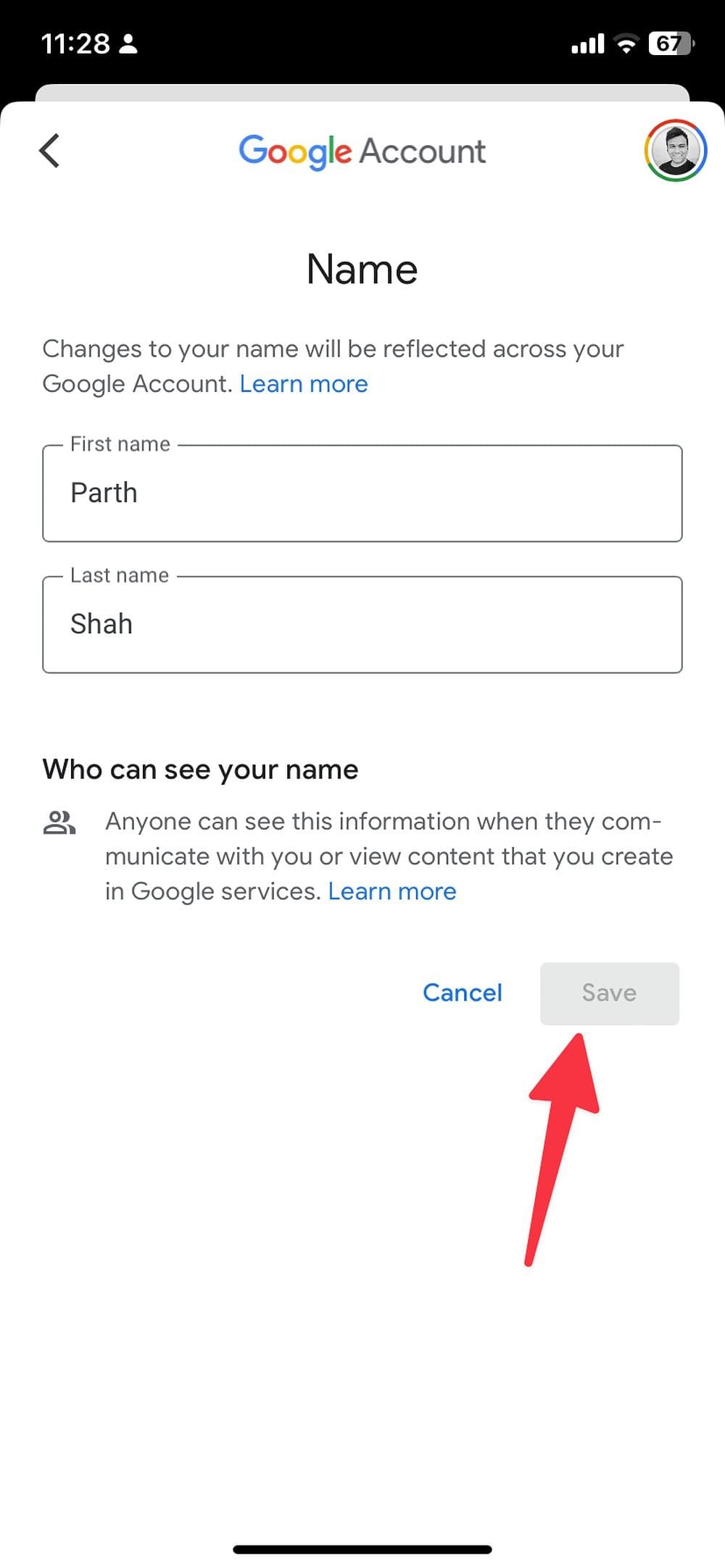 , Πώς να αλλάξετε το εμφανιζόμενο όνομα στο email σας, TechWar.gr
