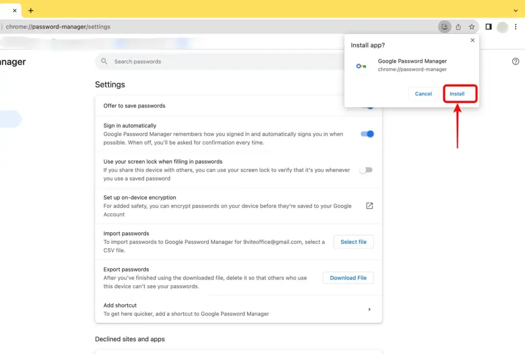 , Πώς να χρησιμοποιήσετε τη συντόμευση του Chrome Password Manager;, TechWar.gr