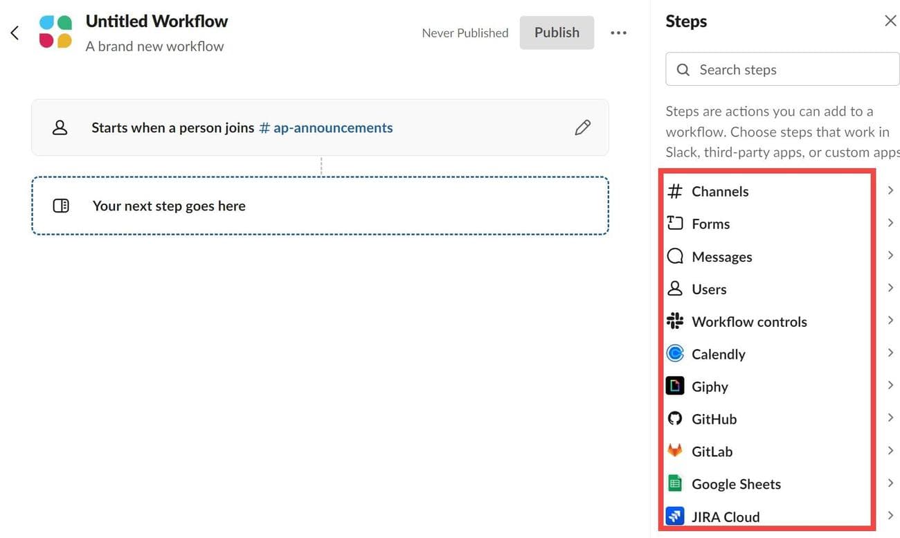 εργαλεία δημιουργίας ροής εργασιών