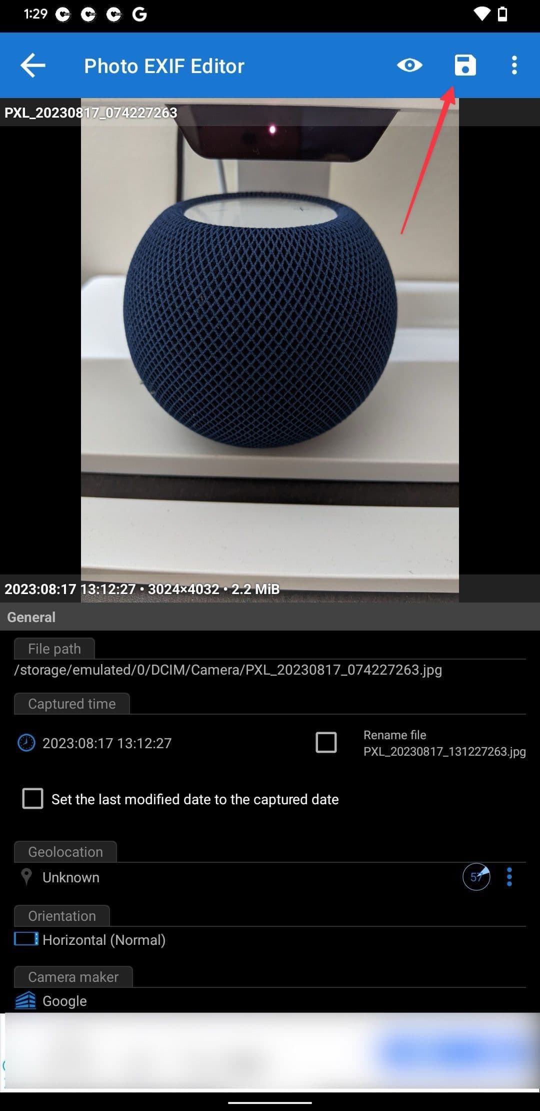 , Πώς να προβάλετε και να επεξεργαστείτε μεταδεδομένα φωτογραφιών στο τηλέφωνό σας, TechWar.gr