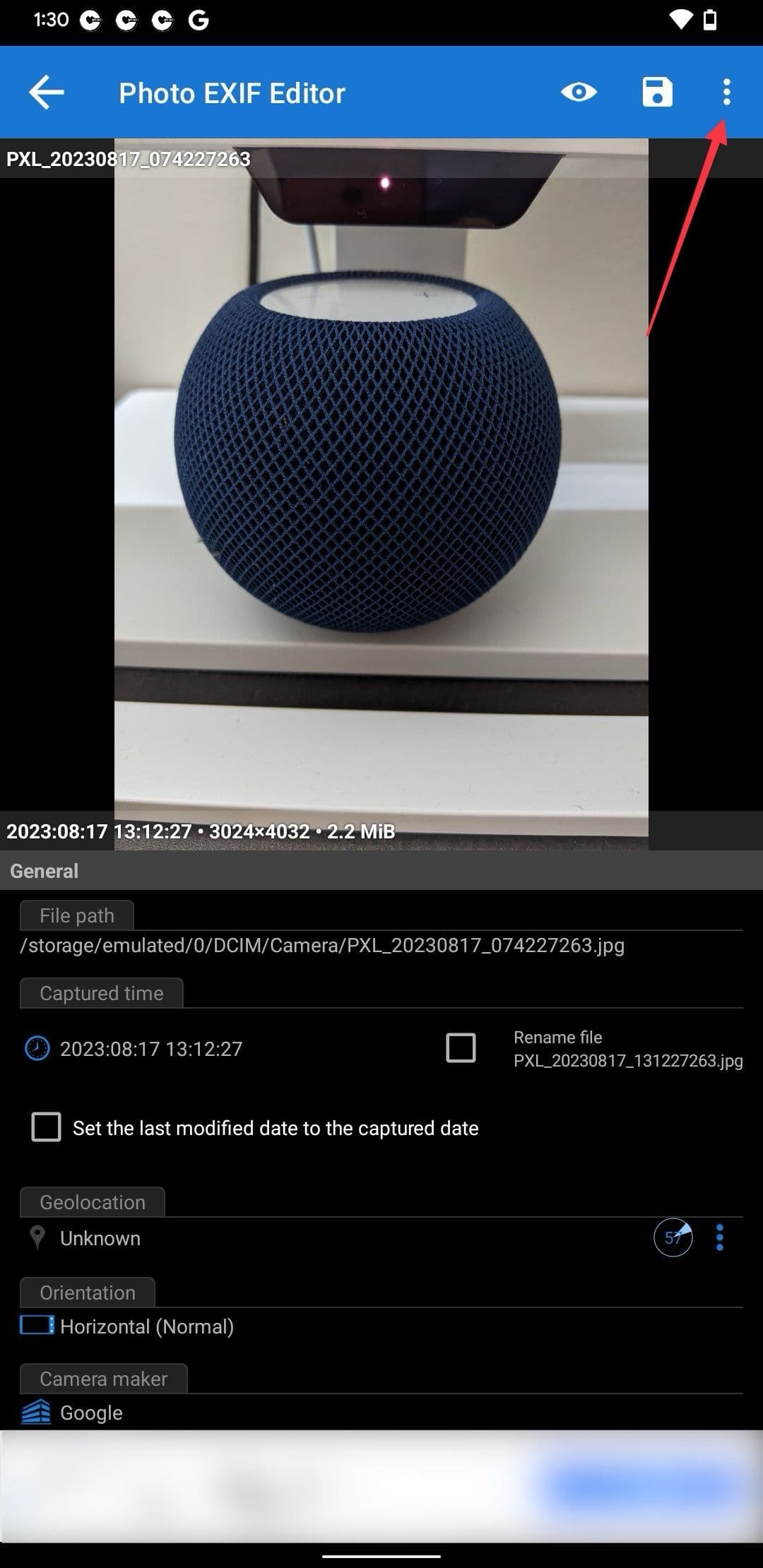 , Πώς να προβάλετε και να επεξεργαστείτε μεταδεδομένα φωτογραφιών στο τηλέφωνό σας, TechWar.gr