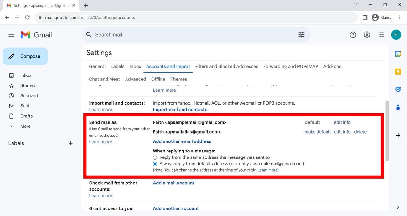 , Πώς να δημιουργήσετε ένα ψευδώνυμο Gmail, TechWar.gr