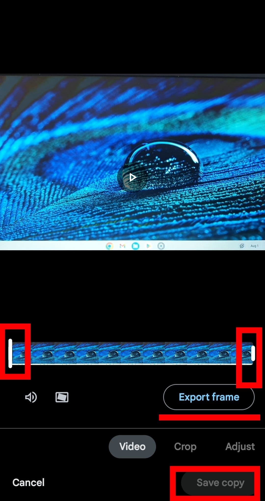 Η δυνατότητα περικοπής βίντεο στις φωτογραφίες Google