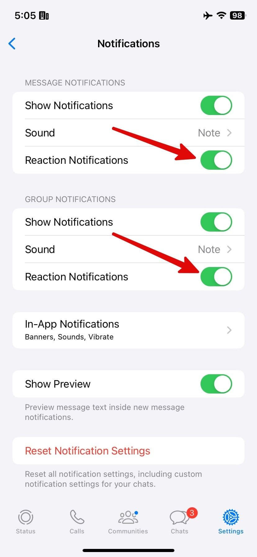 , Πώς να χρησιμοποιήσετε τις αντιδράσεις μηνυμάτων, TechWar.gr