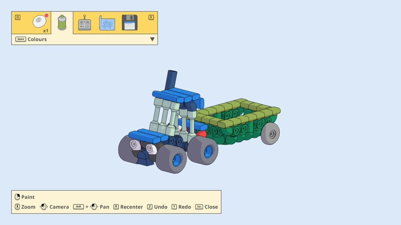 Ένα στιγμιότυπο οθόνης Mars First Logistics.  Δείχνει ένα όμορφα κατασκευασμένο pickup truck.  Ο συγγραφέας δεν το δημιούργησε αυτό.