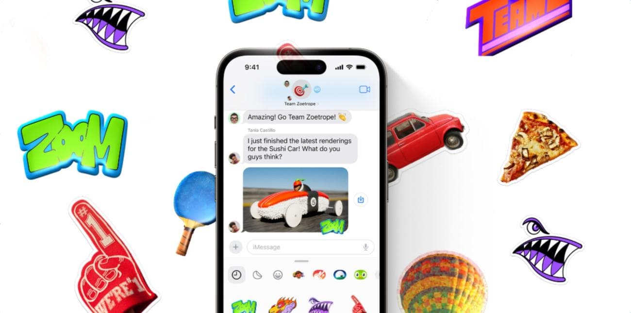 Εφαρμογή μηνυμάτων iOS 17