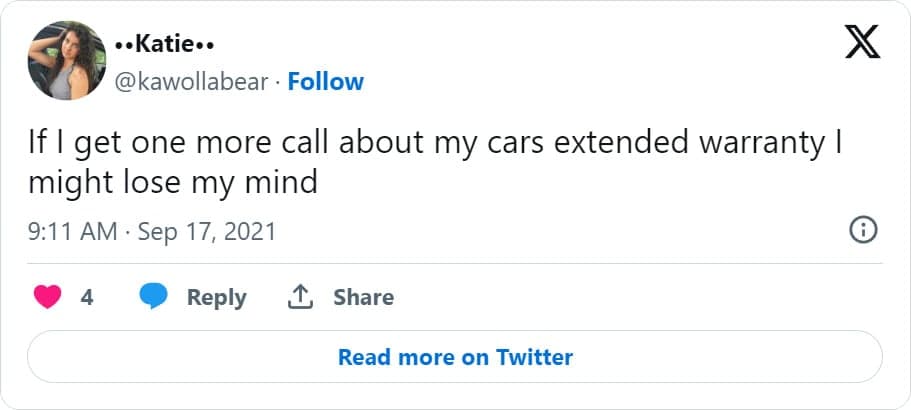 Tweet για ρομποτικές κλήσεις