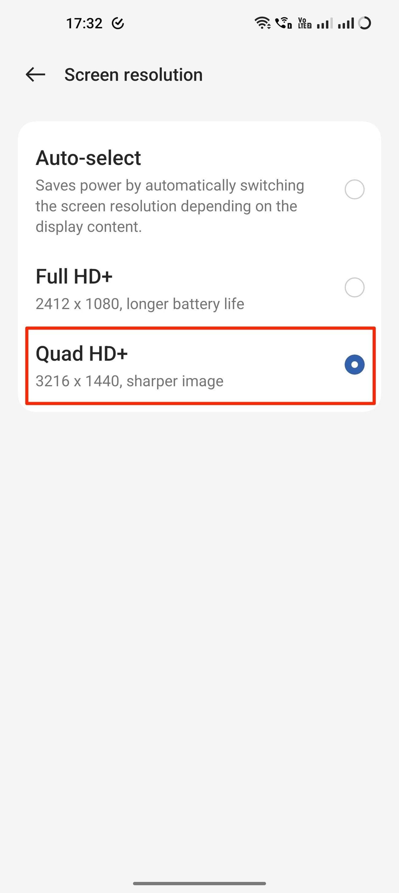 Το OnePlus 11 OxygenOS 13 επιλέγει ανάλυση οθόνης QHD+ 