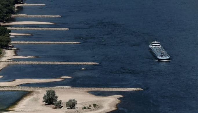 , Ευρώπη: Η πτώση της στάθμης των ποταμών θέτει σε κίνδυνο τις φιλοδοξίες για το κλίμα, TechWar.gr