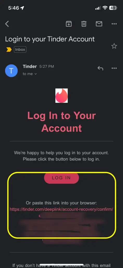 , Πώς να ανακτήσετε τον λογαριασμό σας στο Tinder;, TechWar.gr