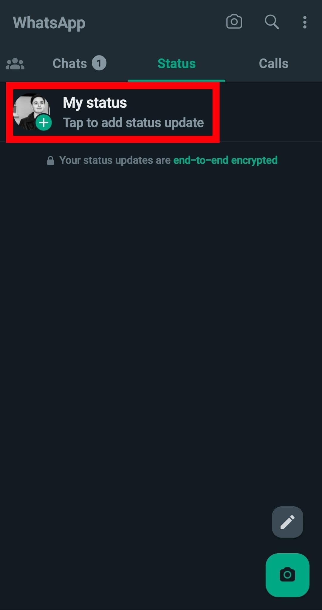 Η λειτουργία ιστορίας whatsapp