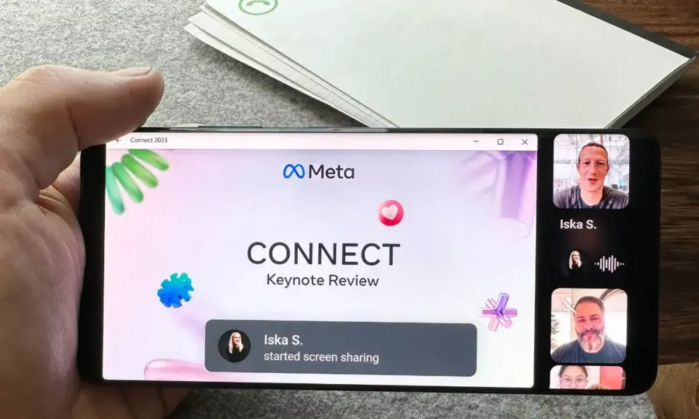 whatsapp screen sharing