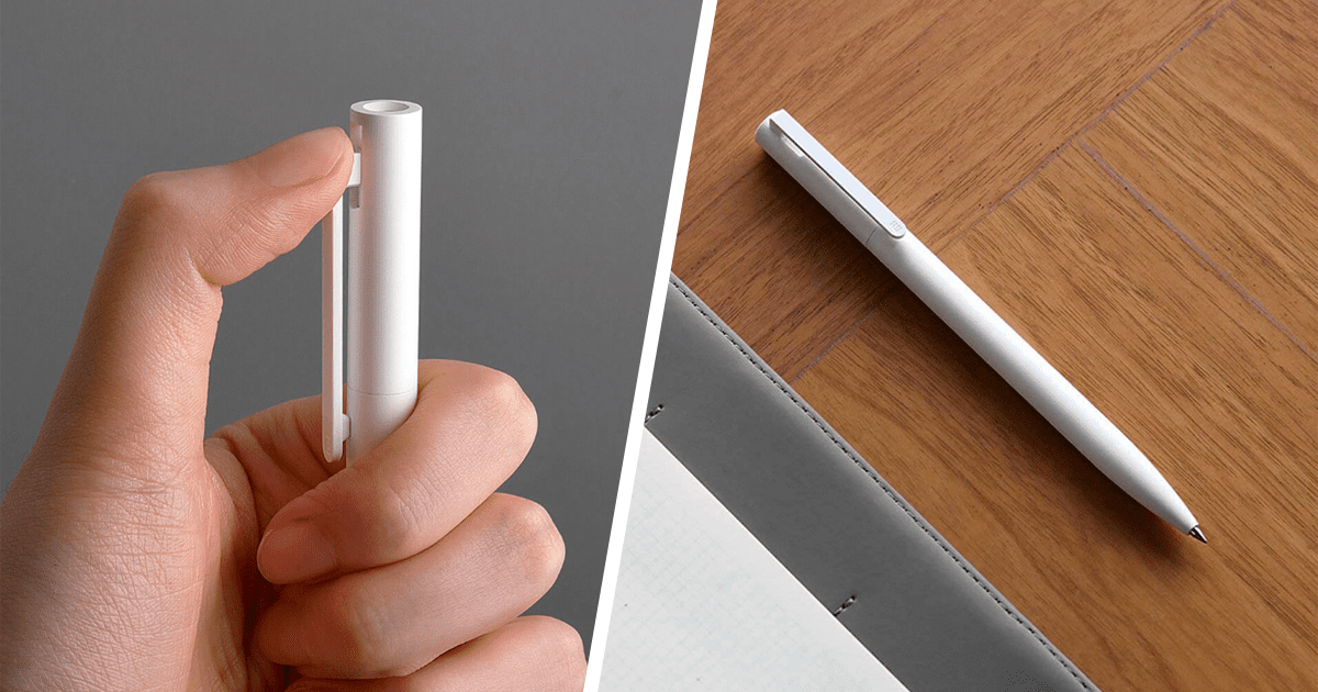 Ένα σετ 10 υψηλής ποιότητας στυλό Xiaomi Mijia με μαύρο μελάνι κοστίζει μόνο 15 € στην έκπτωση του Gshopper
