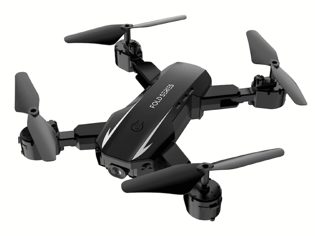 A drone on a white background