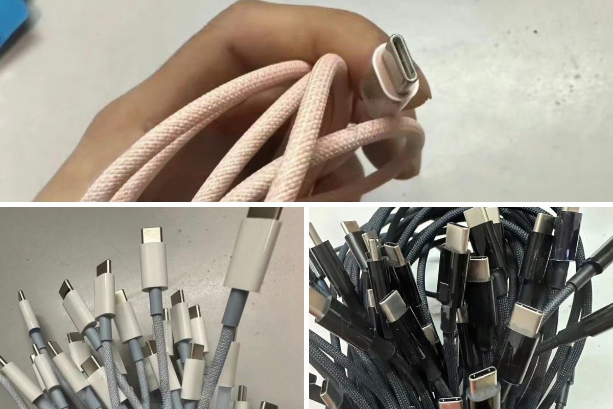 Διαρροές προτείνουν το iPhone 15 να συνοδεύεται από πλεκτά καλώδια USB-C με ταιριαστά χρώματα
