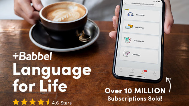 Εξοικονομήστε 66% σε αυτήν την τιμή μειωμένης διάρκειας συνδρομής στο Babbel (Όλες οι γλώσσες)
