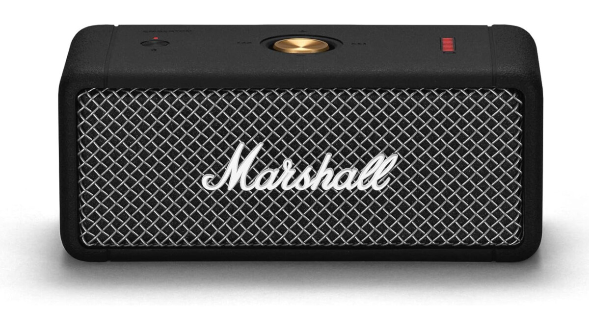 Amazon UK turns the Marshall Emberton Bluetooth speaker into a sinful temptation with a huge 41% dis