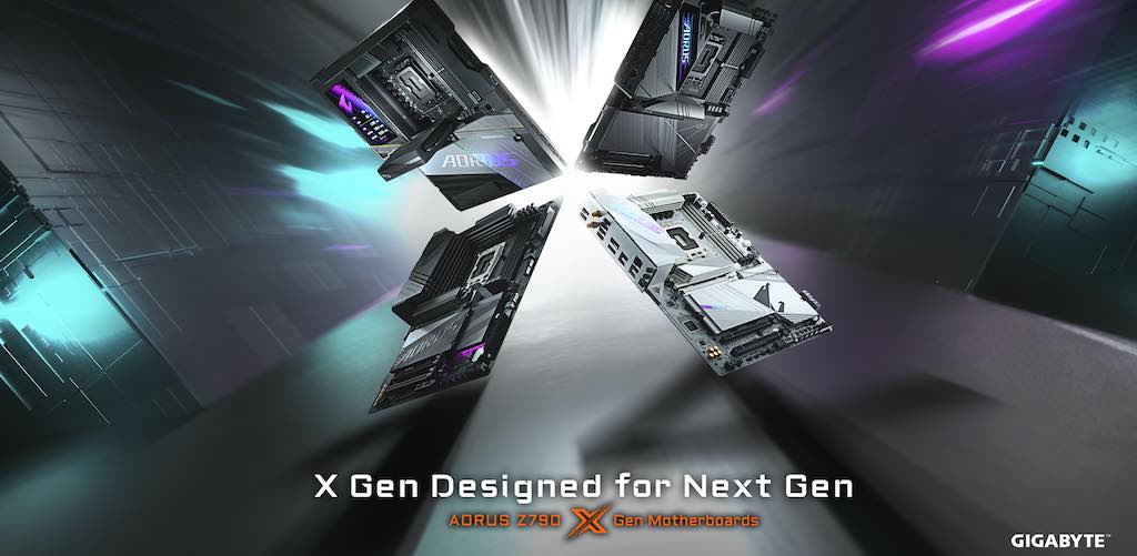 Η GIGABYTE ανακοινώνει την σειρά μητρικών Z790 AORUS X Gen για τους next-gen Intel επεξεργαστές