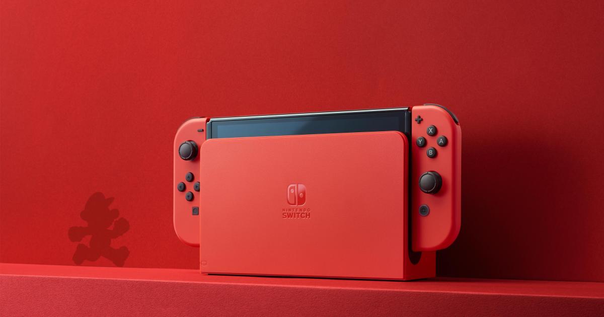 Η Nintendo ανακοινώνει το colorway με θέμα Mario για το Switch
