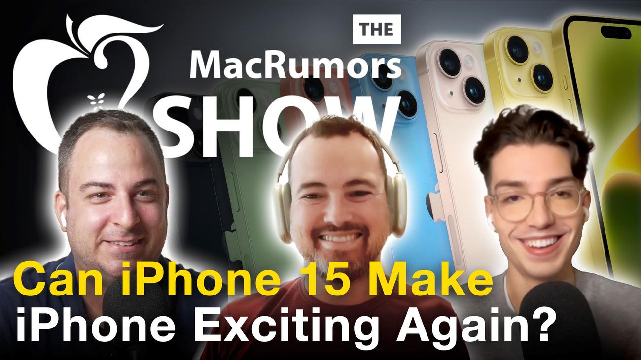 Η εκπομπή MacRumors: Μπορεί το iPhone 15 να κάνει το iPhone ξανά συναρπαστικό; ft. Jon Rettinger