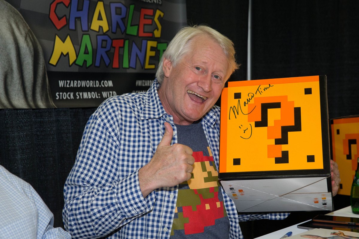 Ο Charles Martinet, η φωνή του Mario, αποχωρεί
