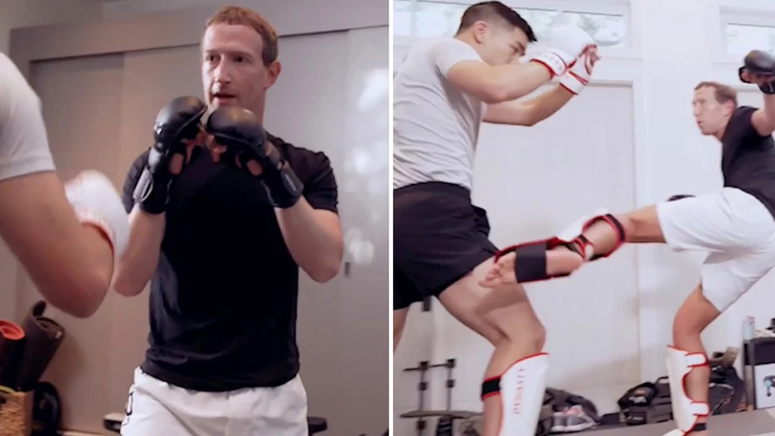 Ο Mark Zuckerberg έβαλε οκτάγωνο ΜΜΑ στην αυλή του και η γυναίκα δεν το πήρε πολύ καλά